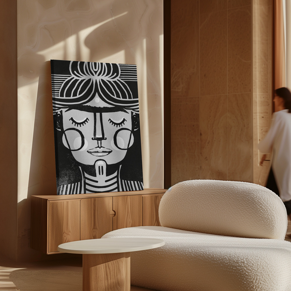 Toile - Dreaming Frida au-dessus de l'armoire
