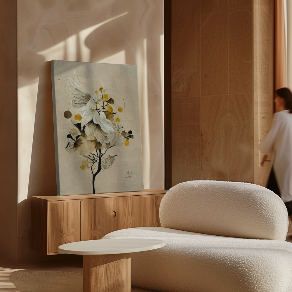 Toile - Golden Seed au-dessus de l'armoire