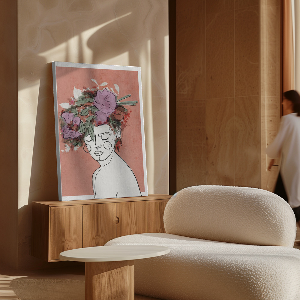 Lienzo - The Scent Of Flowers sobre armario