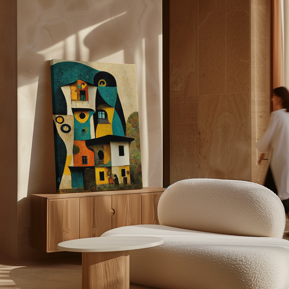 Toile - The Art House au-dessus de l'armoire