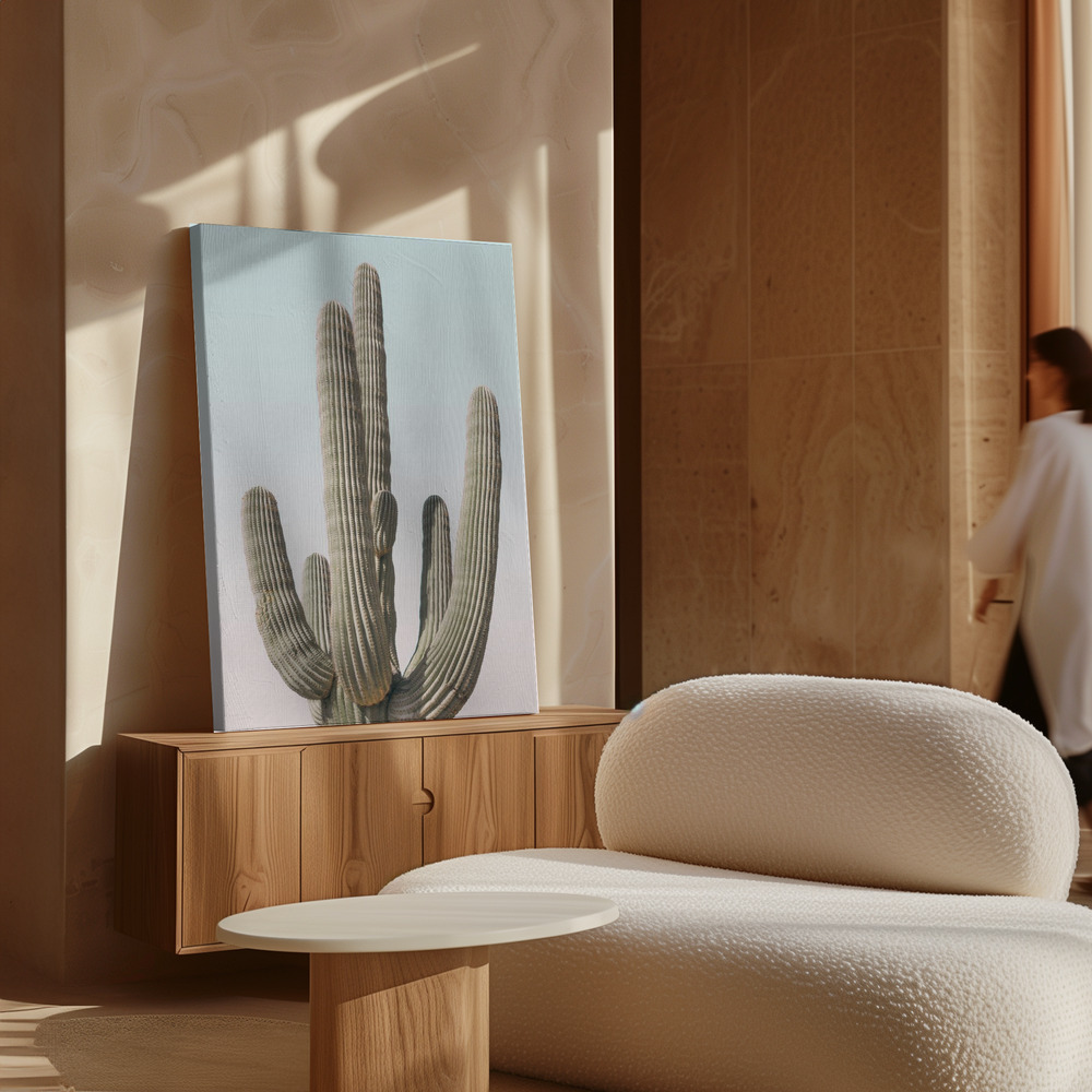 Stampe su tela - Saguaro sopra il mobile