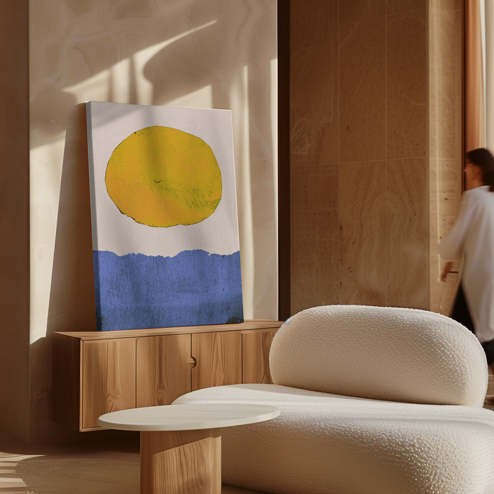 Canvas print - Summer Sun over cabinet