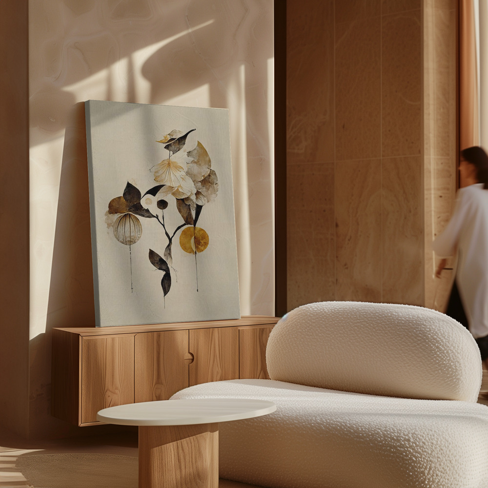 Canvas print - La Fragilitè over cabinet