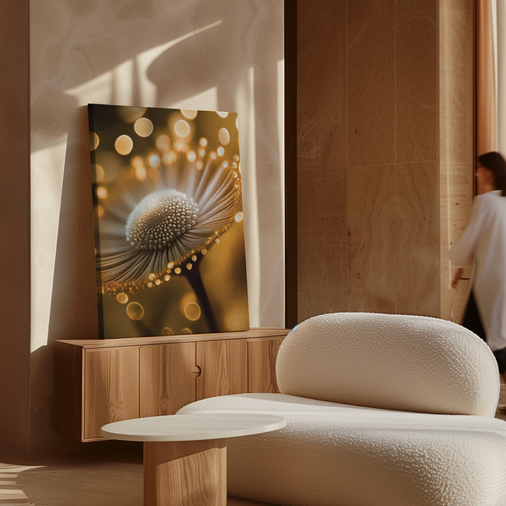 Canvas print - Golden Hour over cabinet