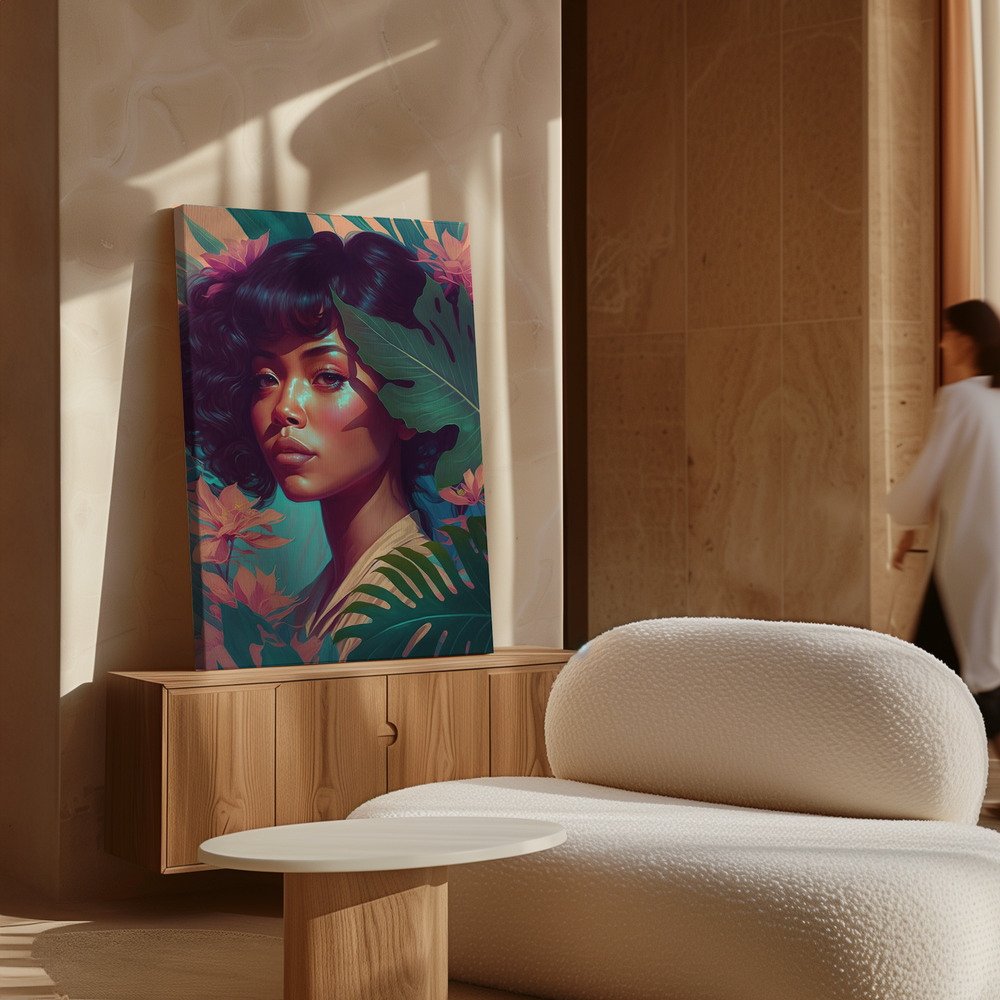 Canvas taulu - Hawaiian Beauty kaapin yläpuolella