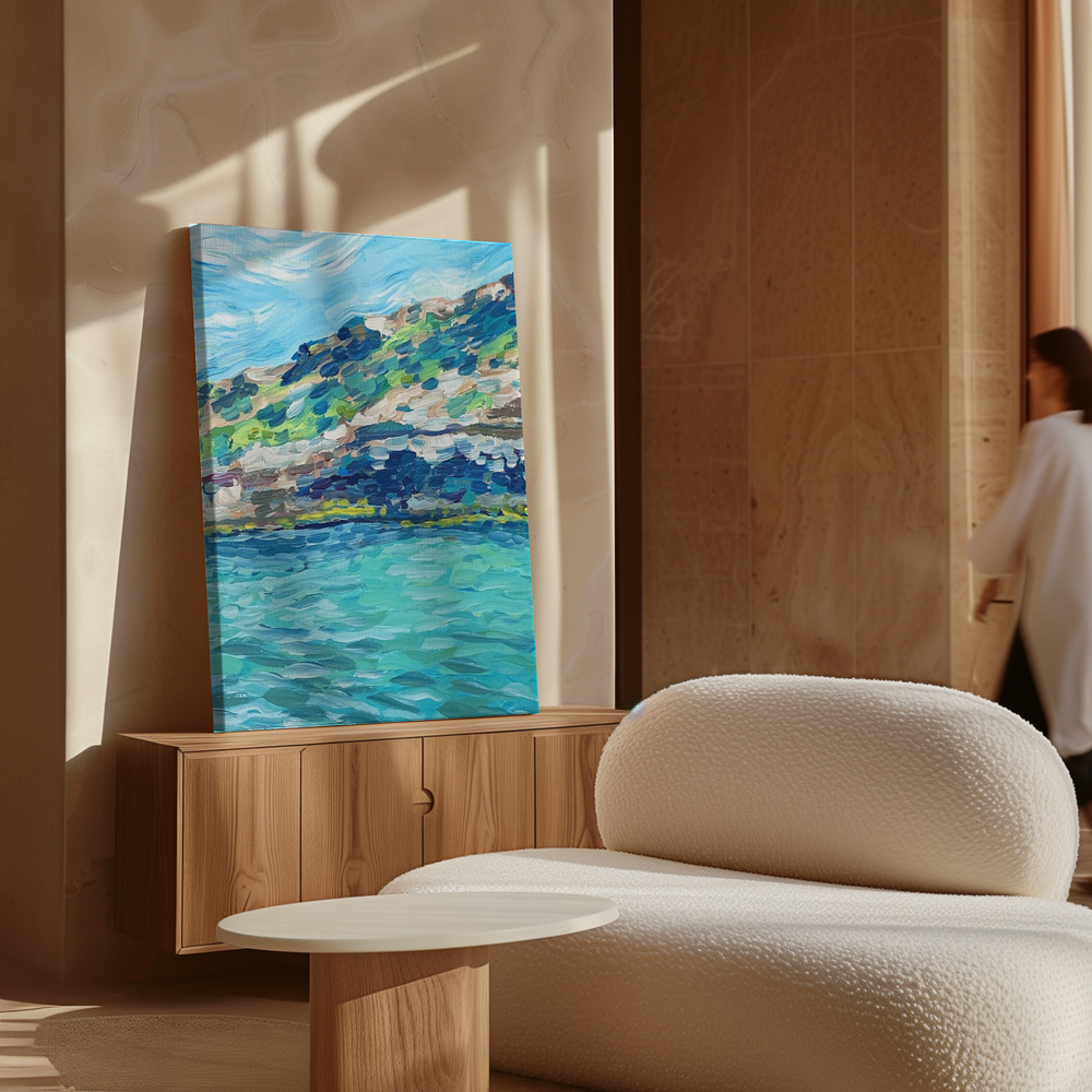 Canvas print - Palma over cabinet