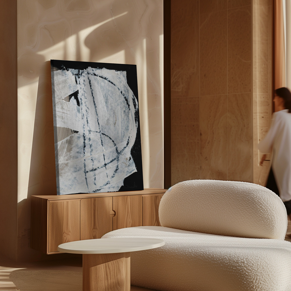 Canvas print - Mind No2 over cabinet