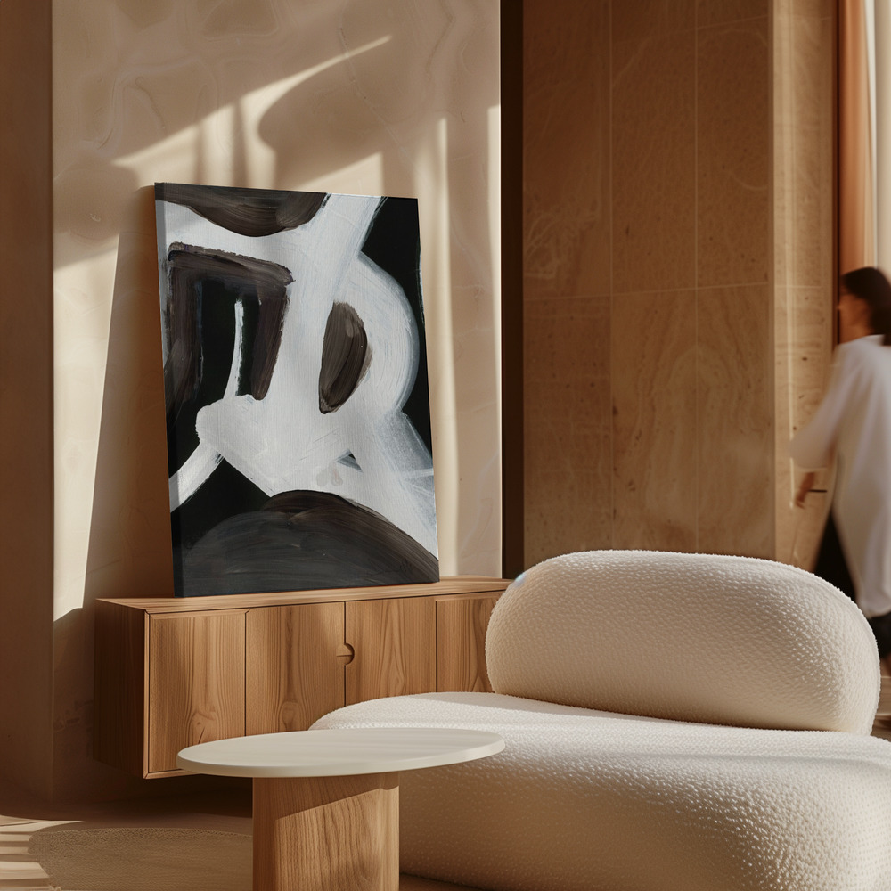 Toile - Connected au-dessus de l'armoire