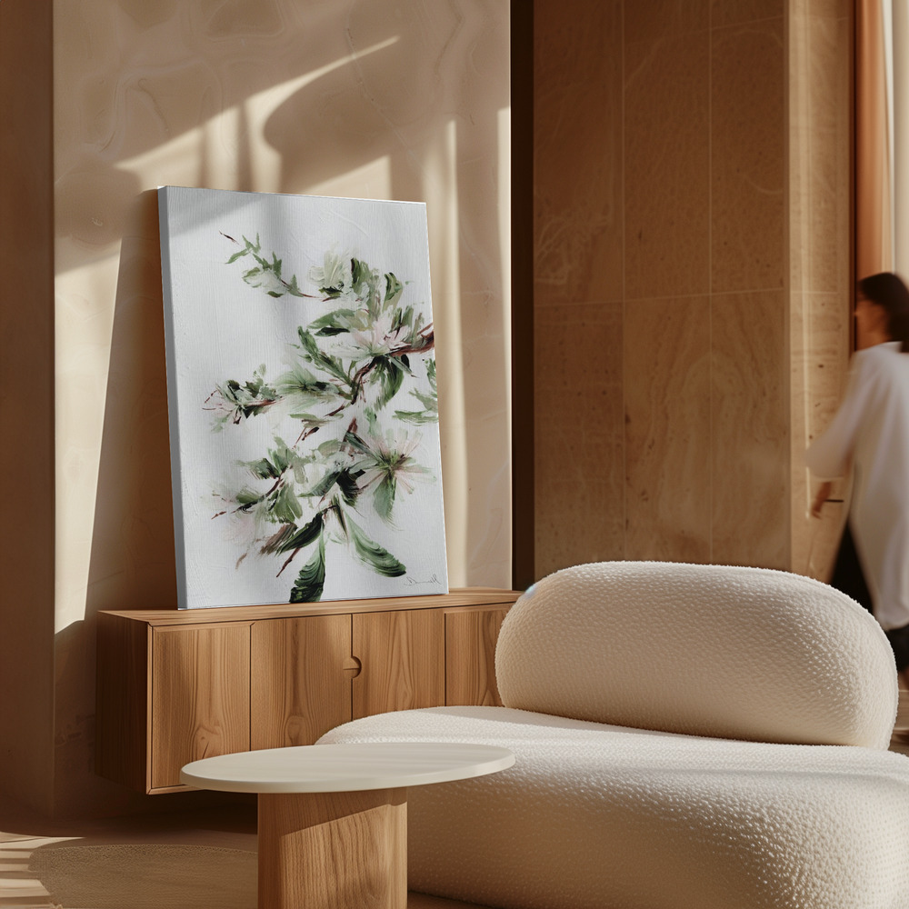 Canvas print - Bloom over cabinet