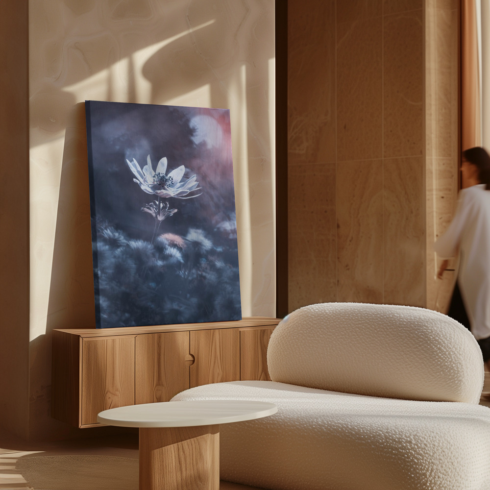 Toile - The divine sound of creation au-dessus de l'armoire
