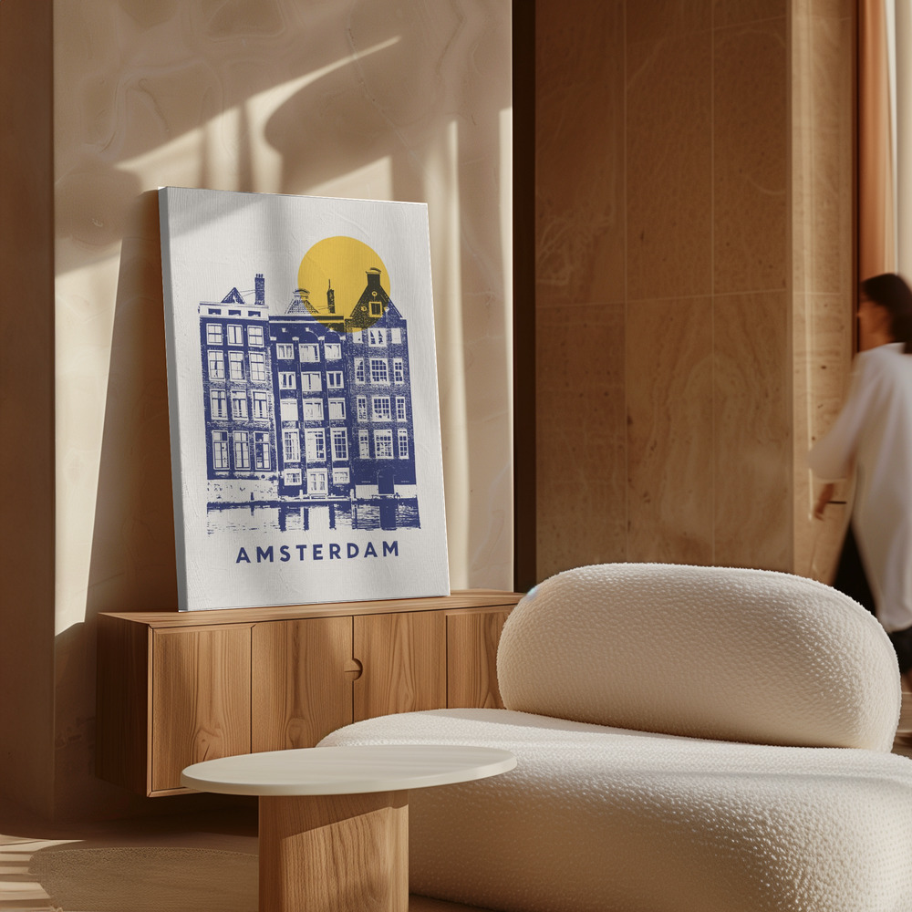 Toile - Amsterdam ★★★ au-dessus de l'armoire