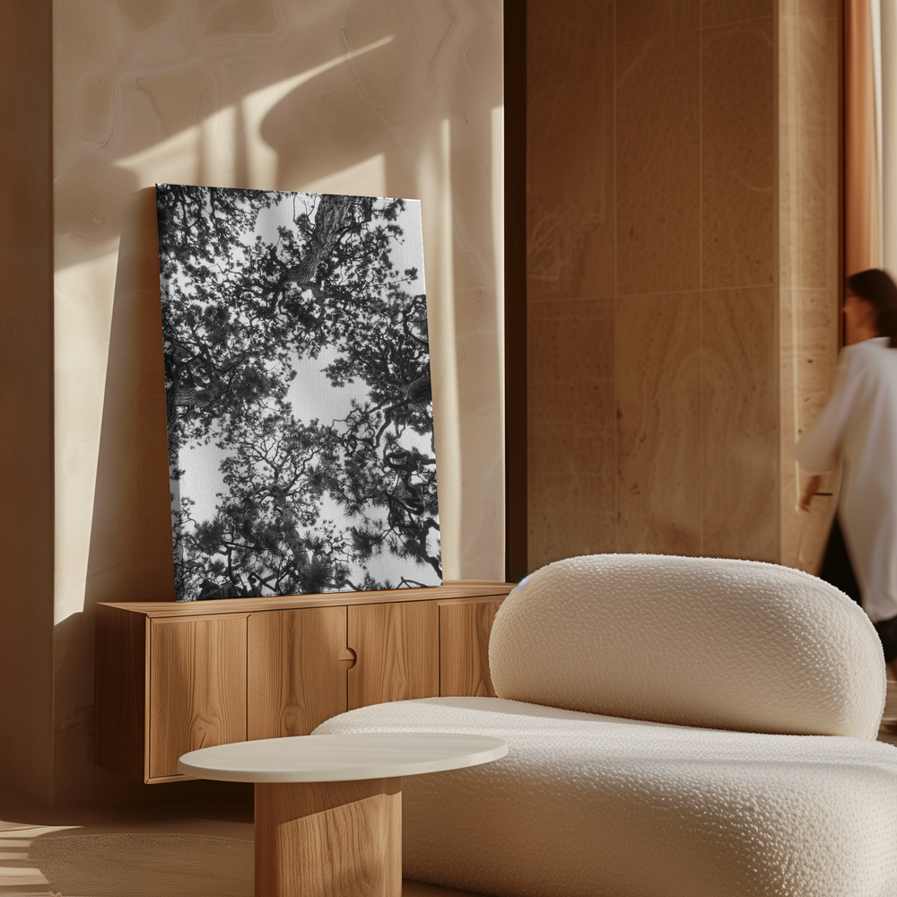 Canvas print - Japanese Garden 04 over cabinet
