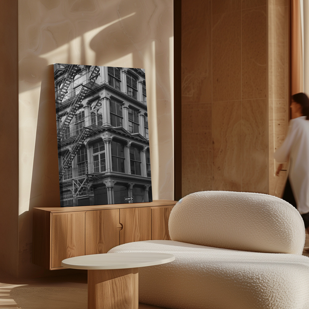 Toile - One Way au-dessus de l'armoire