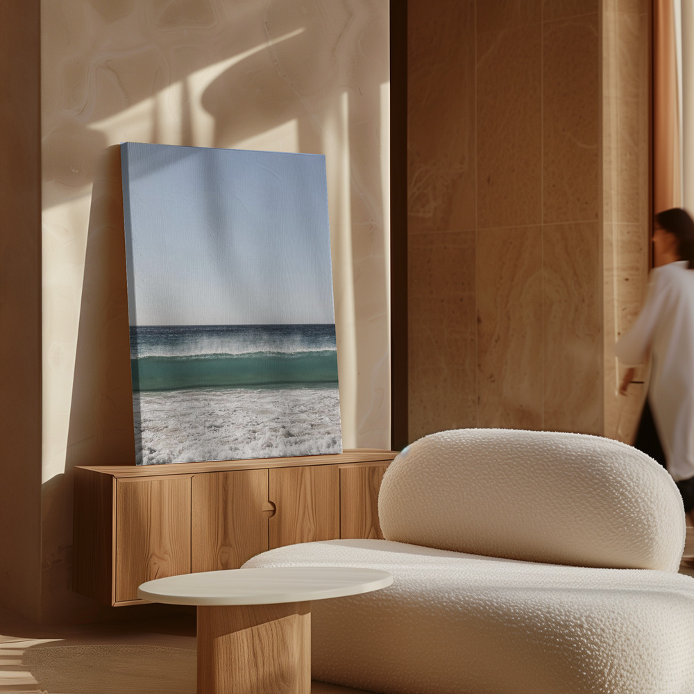 Toile - Shorelines au-dessus de l'armoire