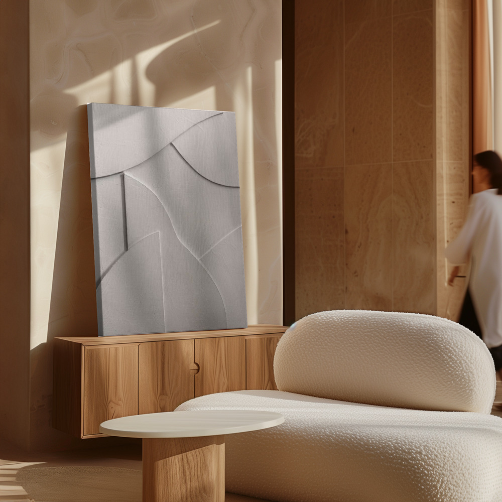 Toile - Shadow Play 3 au-dessus de l'armoire