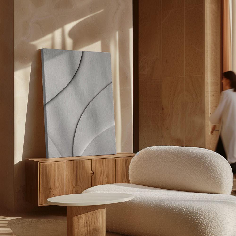 Toile - Shadow Play 5 au-dessus de l'armoire
