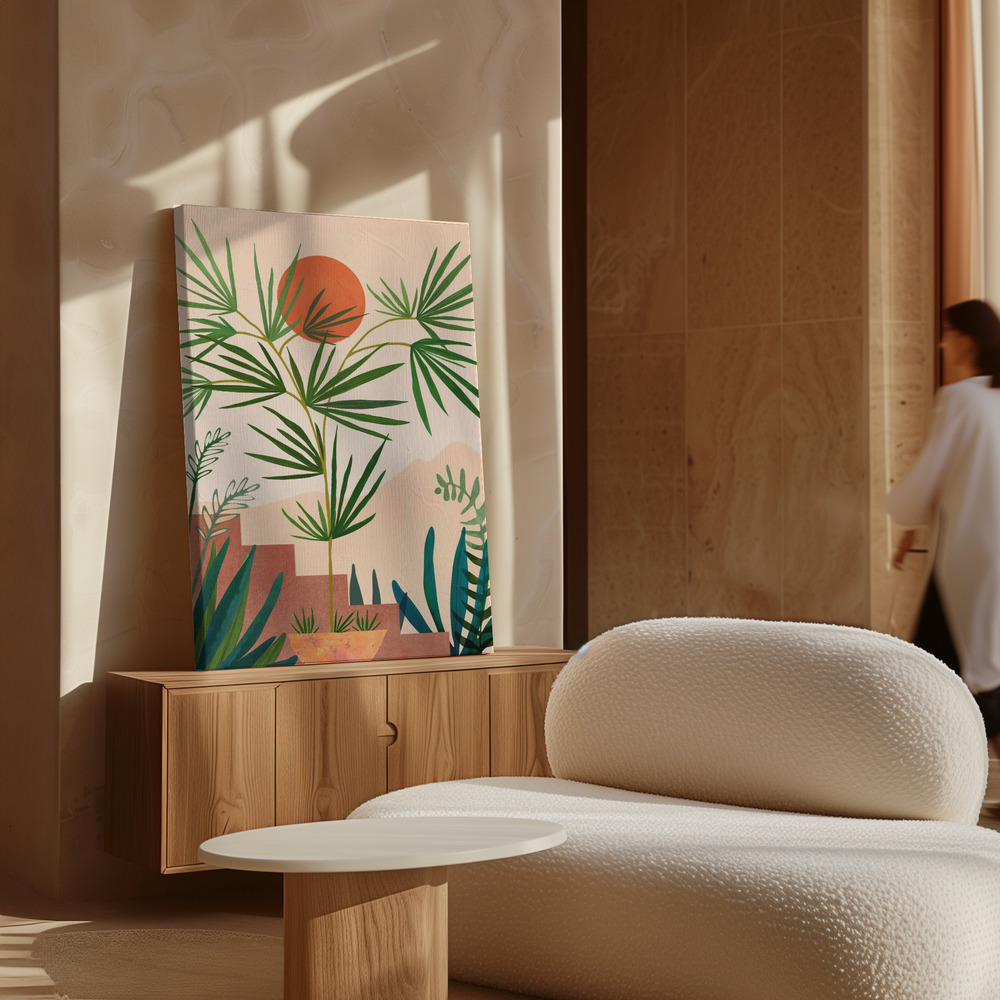 Toile - Weekend In Mojave au-dessus de l'armoire