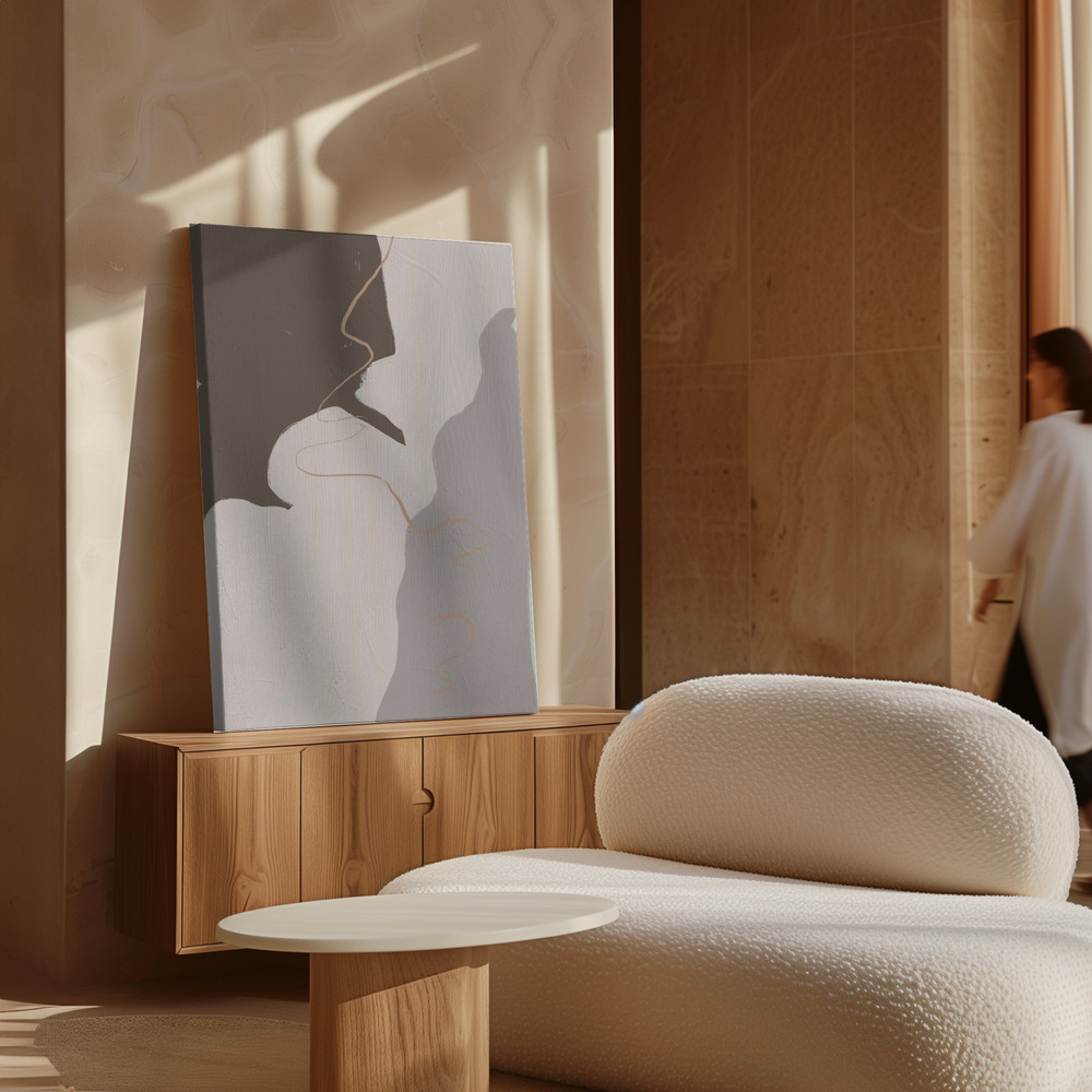 Canvas print - Abstract over cabinet