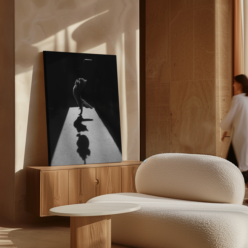 Canvas print - Edgar the Great II. over cabinet