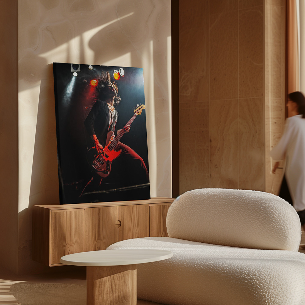 Canvas print - Livephotography over cabinet