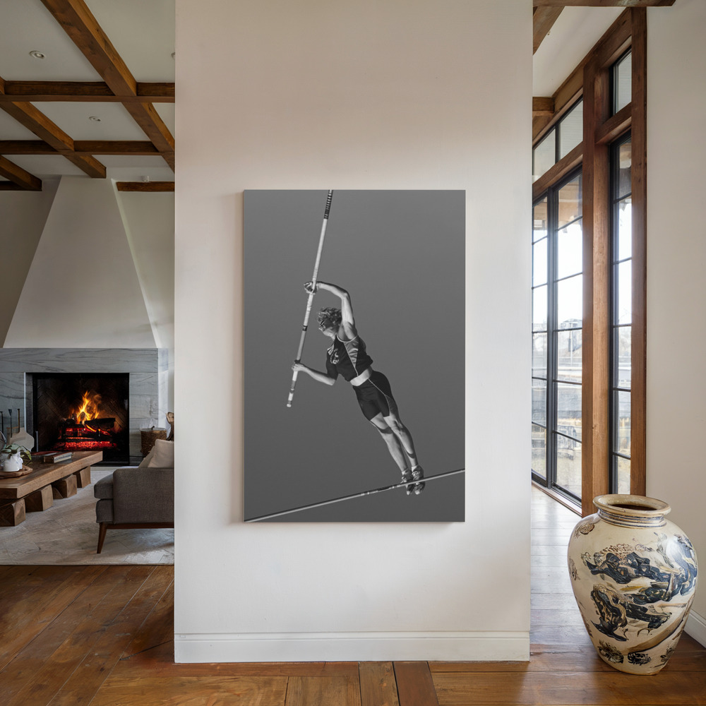 Lienzo - Force of desire II. junto a la chimenea