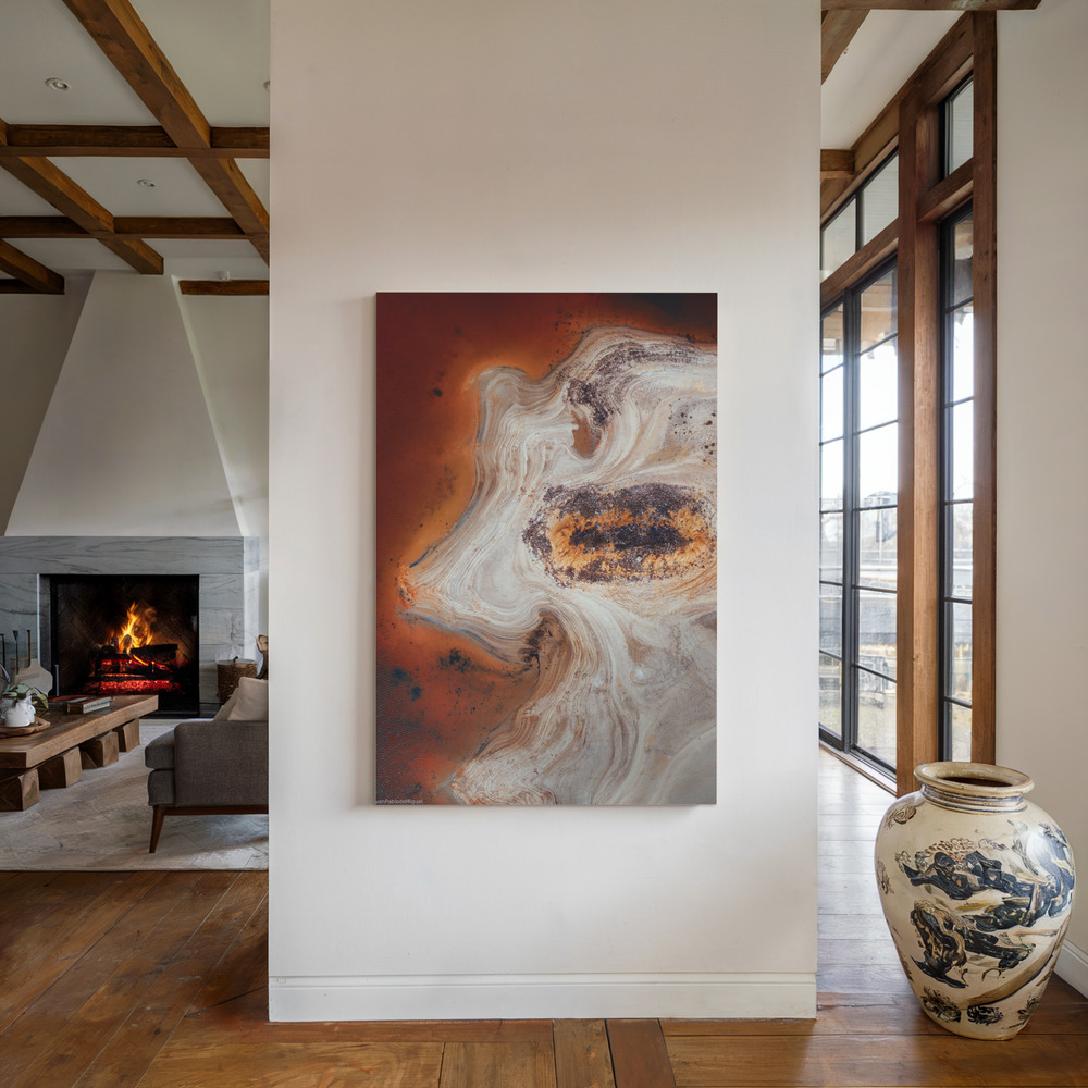 Toile - Some Earth 2. au coin du feu