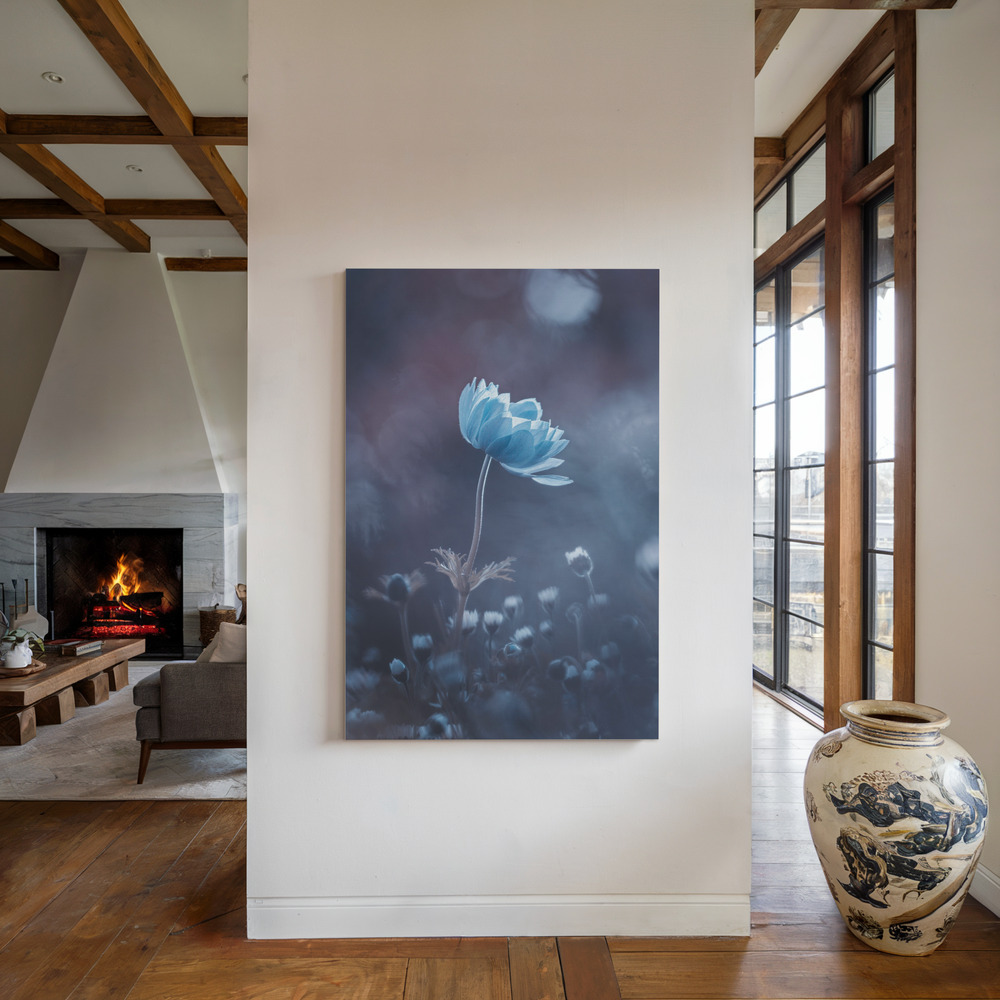 Toile - A short story of flower au coin du feu