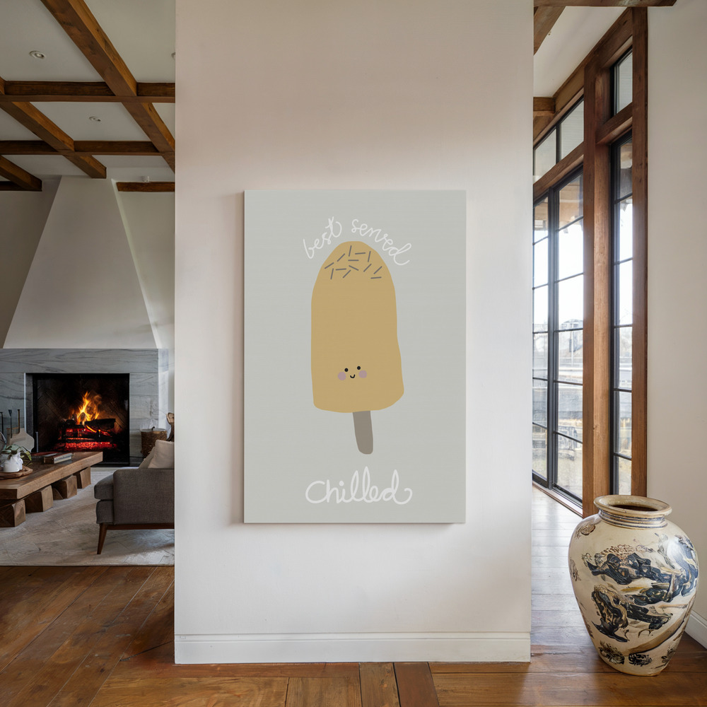 Toile - Chilled Ice Cream au coin du feu