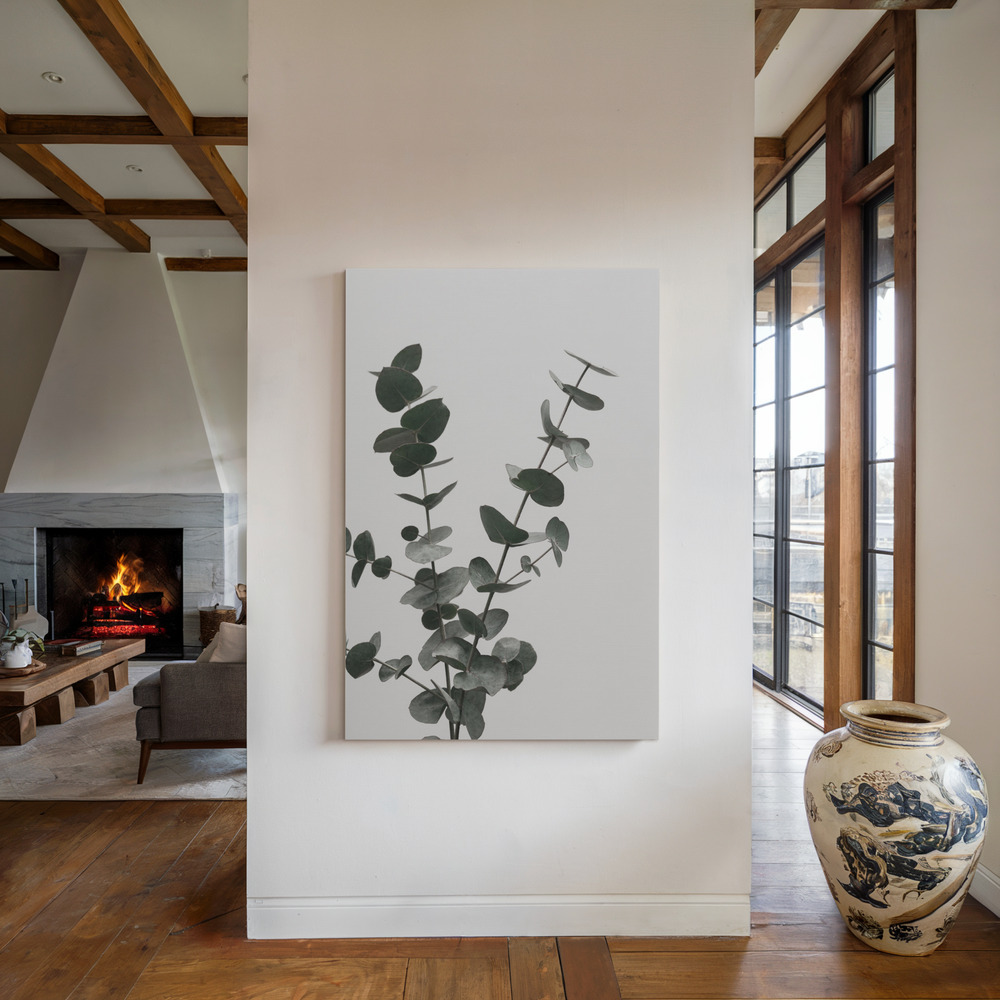 Toile - Eucalyptus Natural 04 au coin du feu