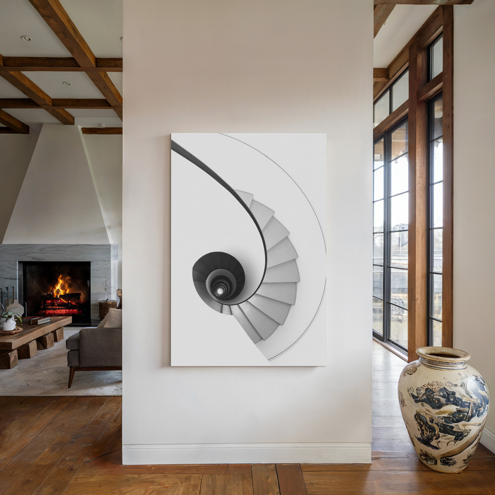 Lienzo - Jewel junto a la chimenea