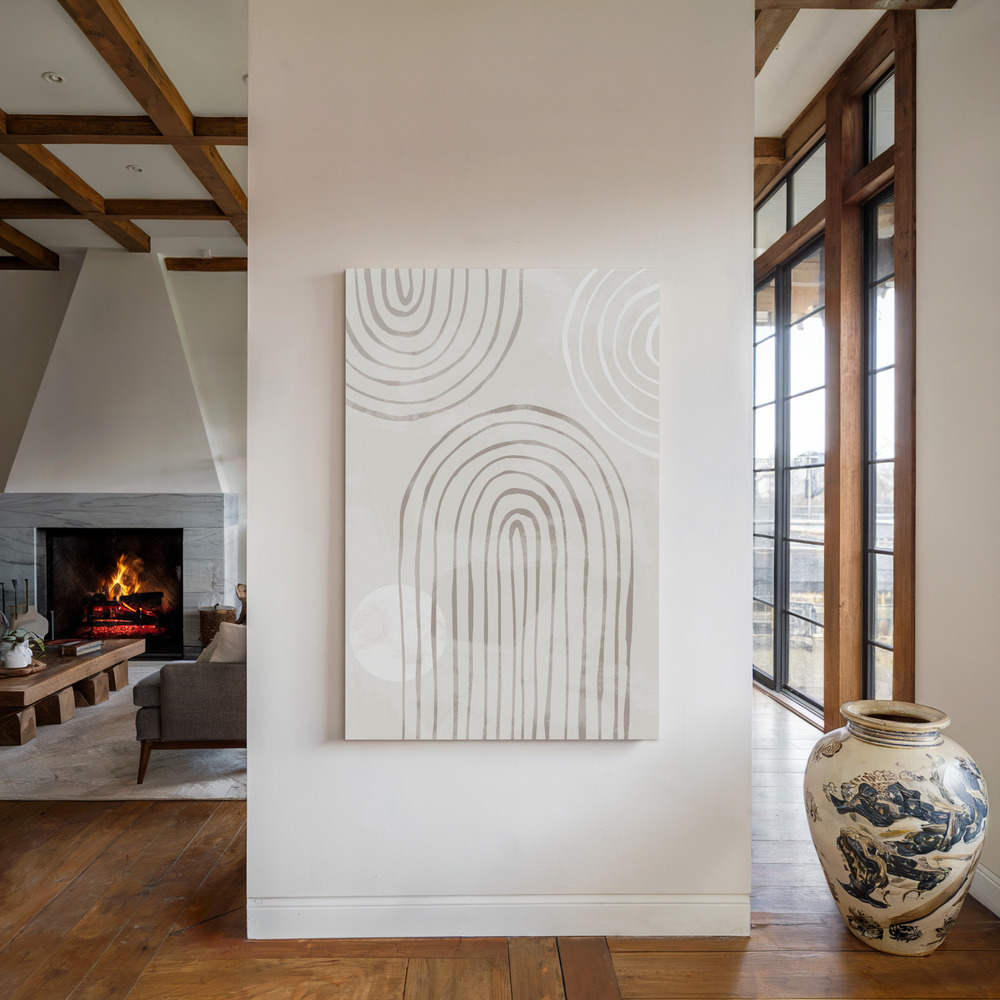 Toile - Arch by hand au coin du feu