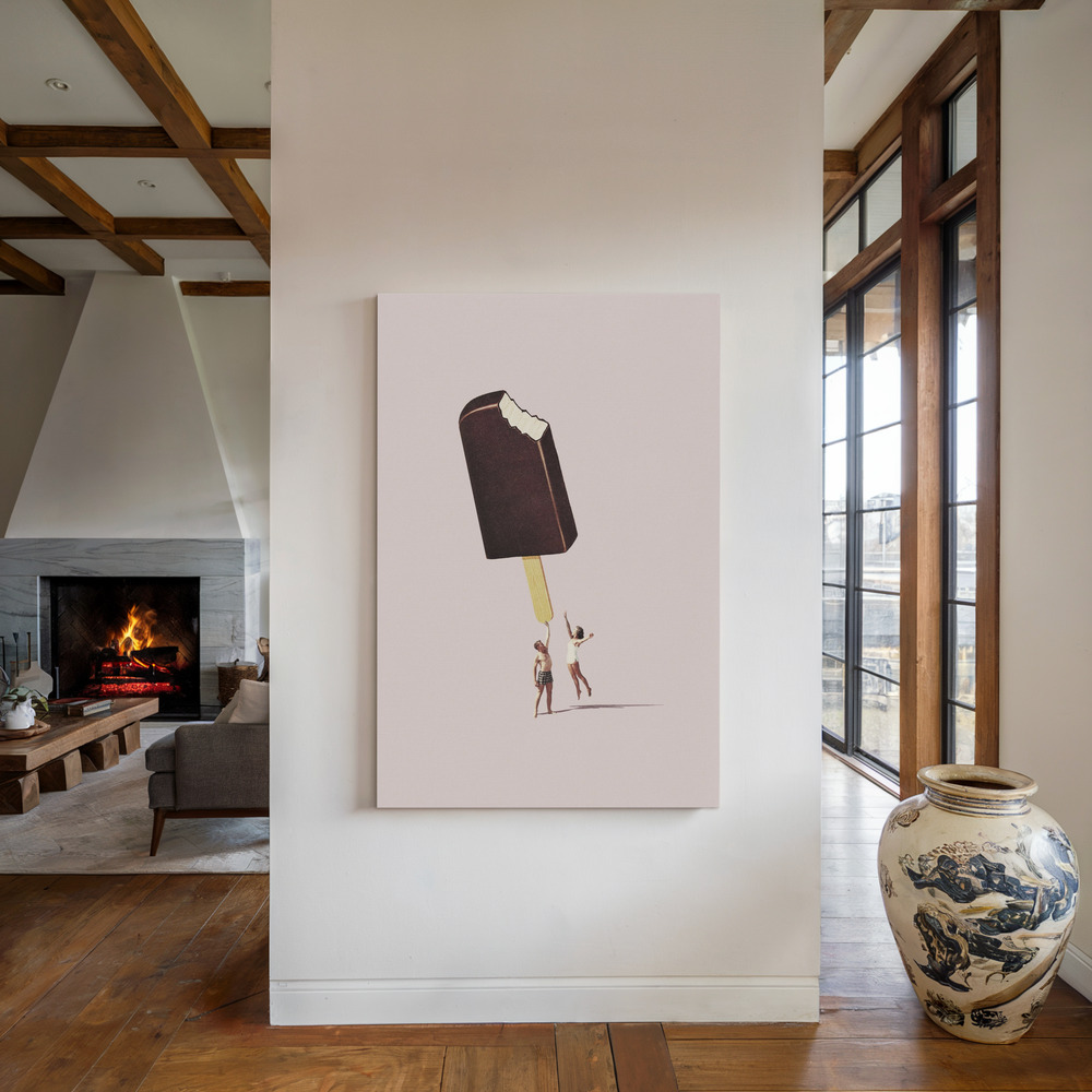 Toile - You treat me well au coin du feu