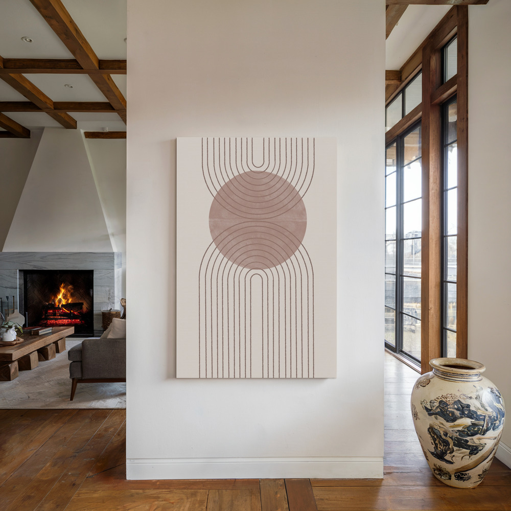 Toile - Arch Composition No5. au coin du feu
