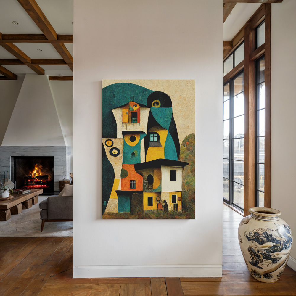 Toile - The Art House au coin du feu