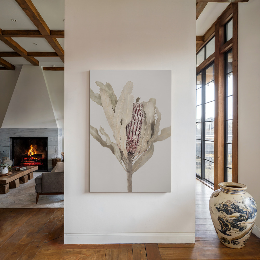 Toile - Banksia au coin du feu