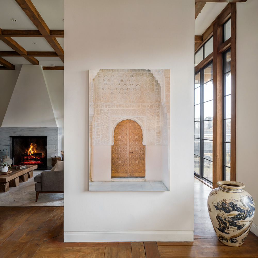 Toile - Alhambra door au coin du feu