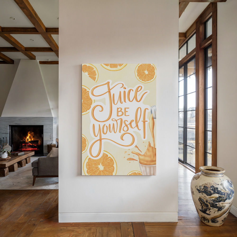 Toile - Juice be Yourself au coin du feu