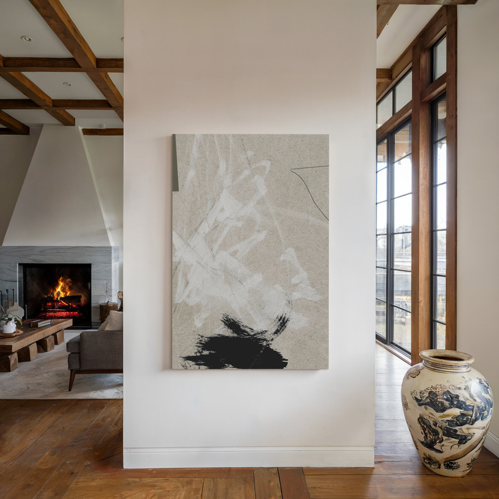 Lienzo - Lifestyle No2 junto a la chimenea