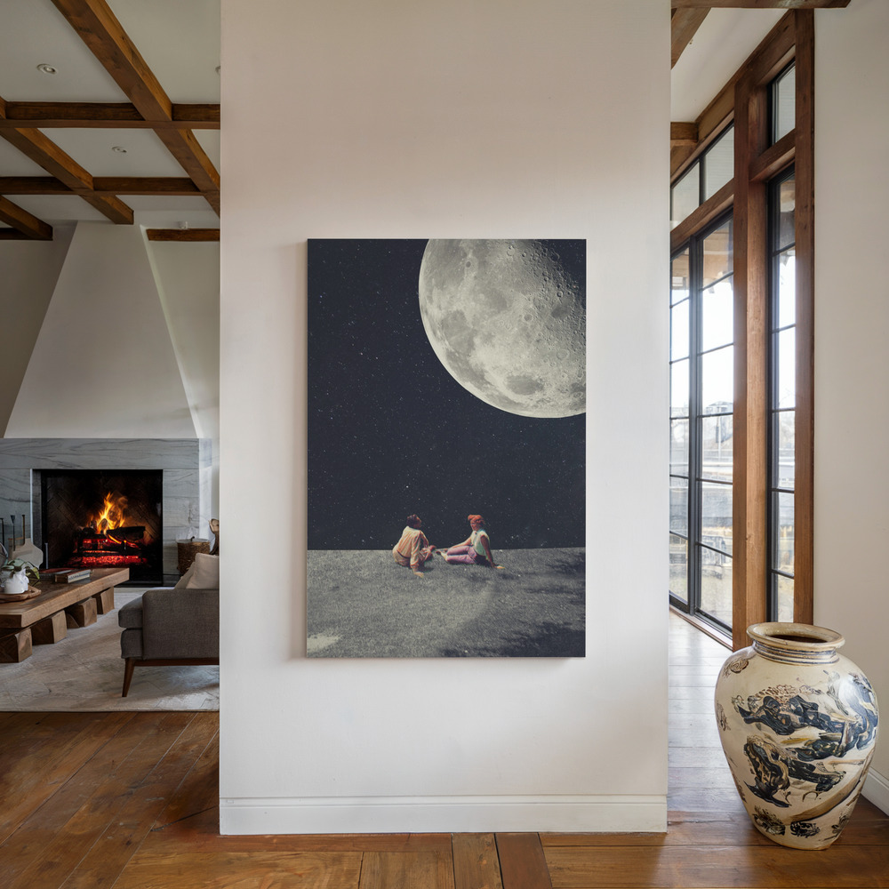 Toile - I Gave You the Moon for a Smile au coin du feu