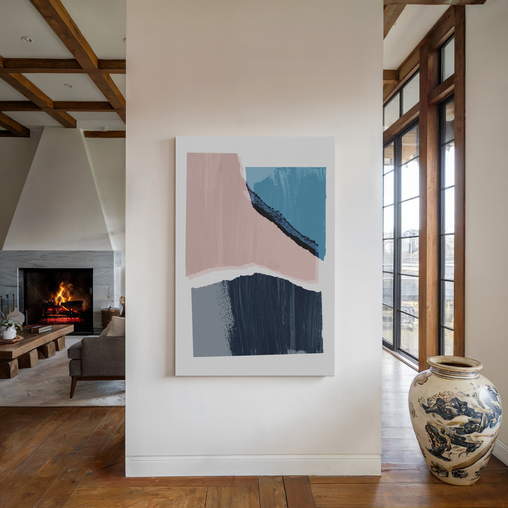 Canvas taulu - Pieces 1 takan ääressä