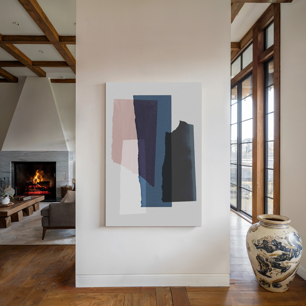 Lienzo - Pieces 3 junto a la chimenea