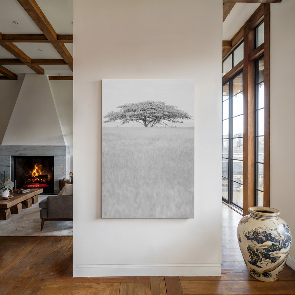 Toile - Flat Crown au coin du feu