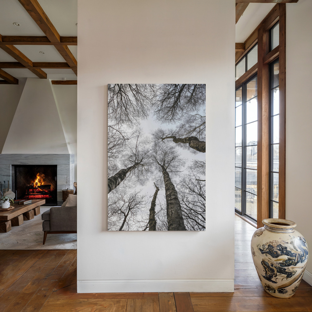 Lienzo - Forest No1 junto a la chimenea