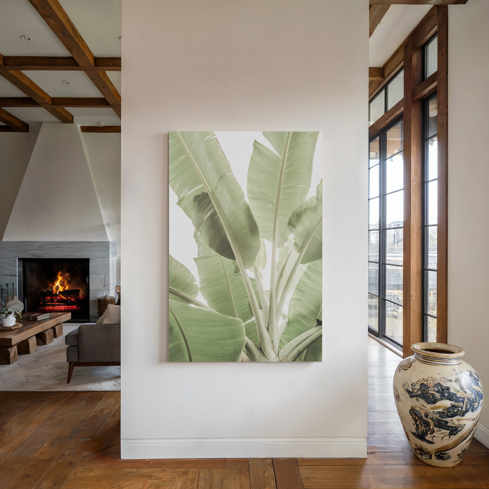 Toile - Full Bloom au coin du feu