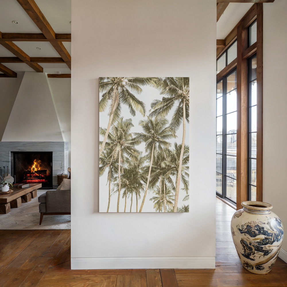 Toile - Island Bliss au coin du feu