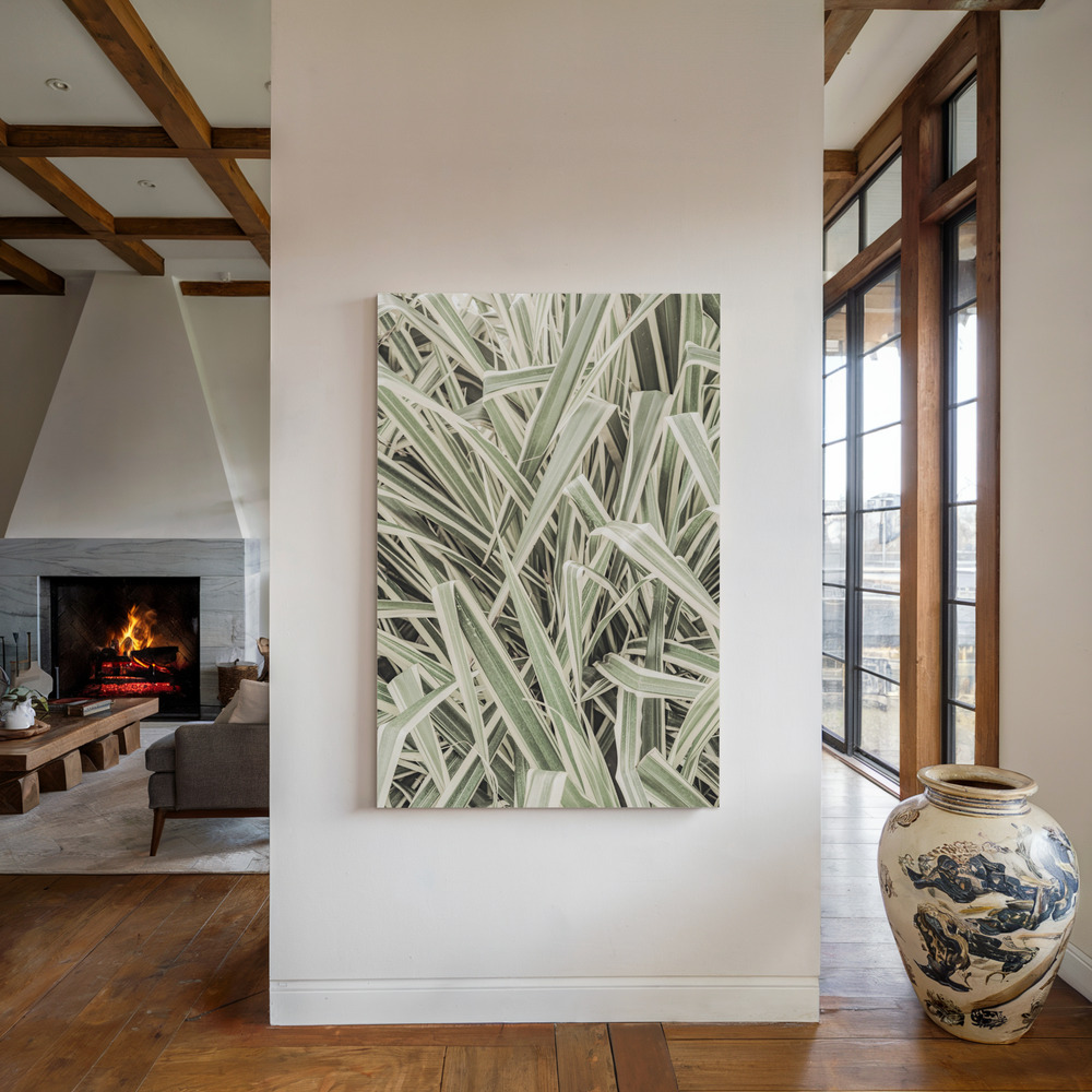 Toile - Jazzy Jungle au coin du feu