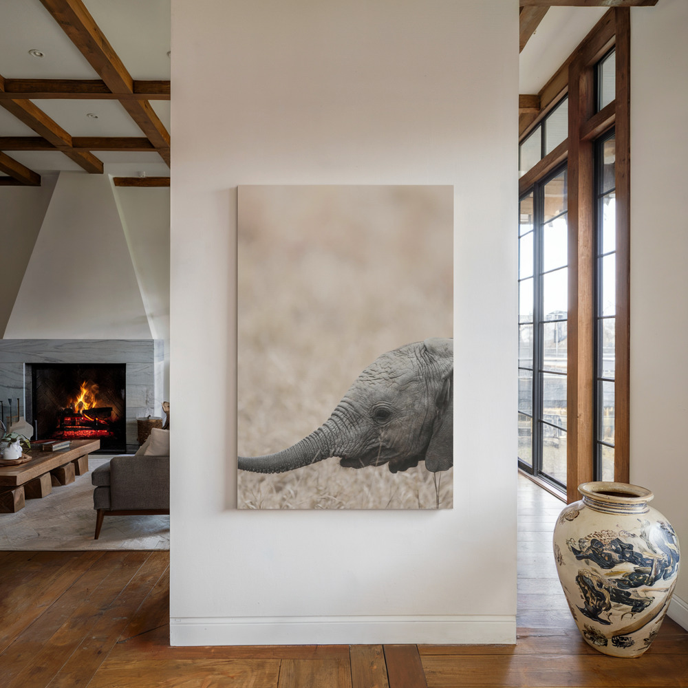 Toile - Jellybaby au coin du feu