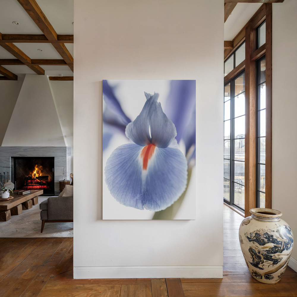 Toile - Lilly au coin du feu