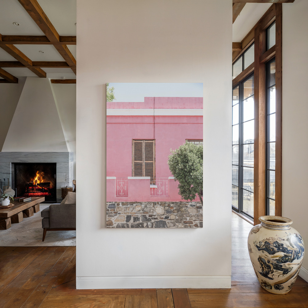 Toile - Love Street au coin du feu