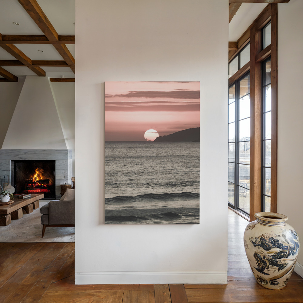 Toile - Melting Skies au coin du feu